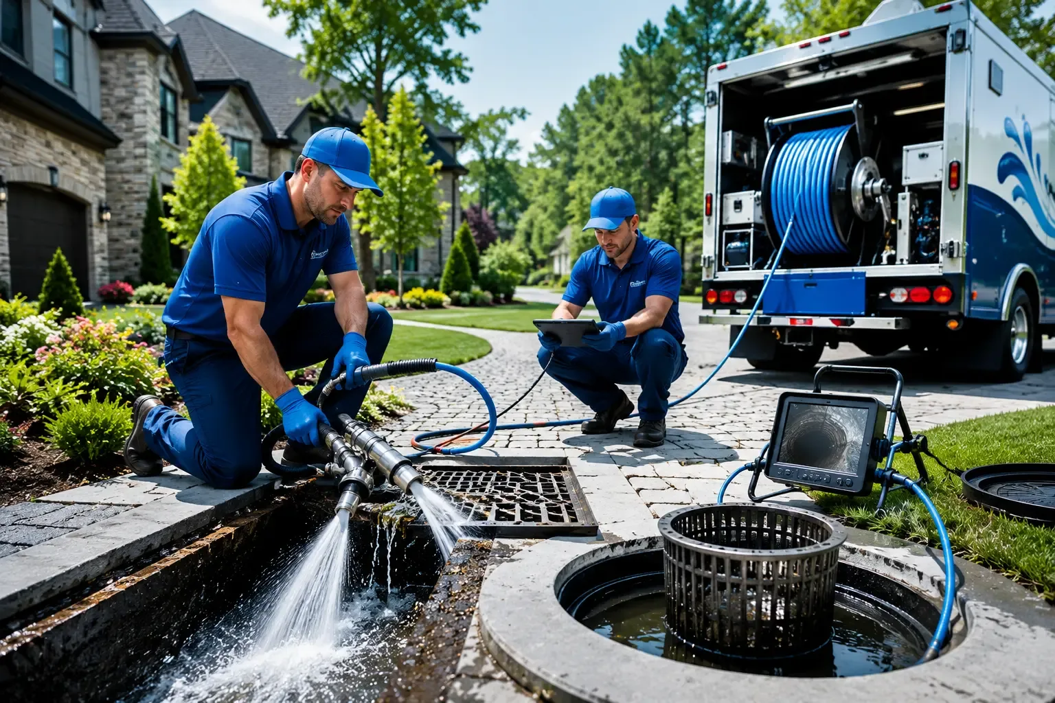 Local outdoor drain cleaning professionals in Reno, PA